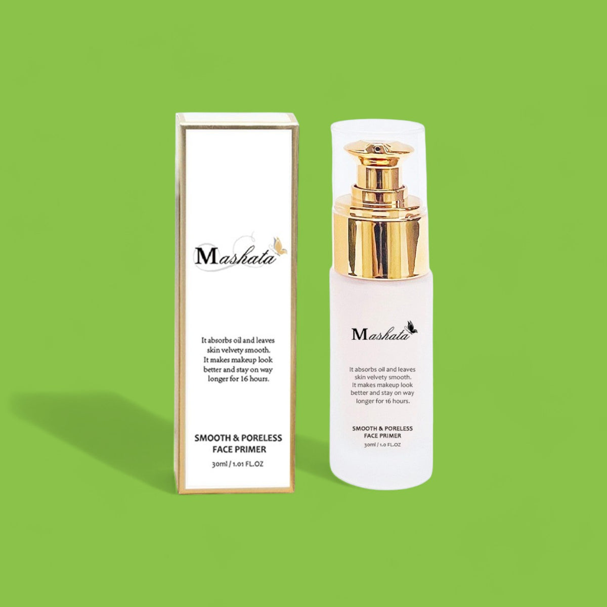 MASHATA SMOOTH AND PORELESS FACE PRIMER